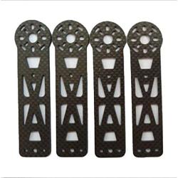 Vehicles-OCS 4pcs Carbon Fiber Arm Motor Mount Spare Parts for QAV280 Mini Drone FPV Racing Quadcopter