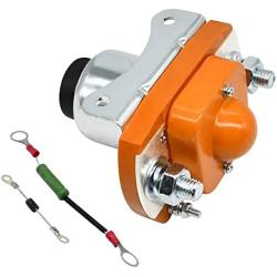 Disenparts MZJ-400A Contactor Solenoid Universal 48V 400A Compatible With Heavy Duty Golf Cart