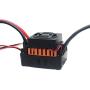 B3650 Upgrade Waterproof 4300KV Sensorless Brushless Motor with 60A ESC Electronic Speed Controller Combo Set for 1/10 RC Car, Mutiple Protection Features, 4 Pole 12 Slot High-torque, Bulit-in 5.8V/3A