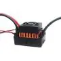 B3650 Upgrade Waterproof 4300KV Sensorless Brushless Motor with 60A ESC Electronic Speed Controller Combo Set for 1/10 RC Car, Mutiple Protection Features, 4 Pole 12 Slot High-torque, Bulit-in 5.8V/3A