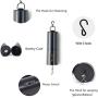 Wind Spinner Disco Ball Motor, Whirligigs Kinetic Outdoor Battery Rotating Mobile, Mirror Ceiling Hanging for Yard Chime Wind Sock