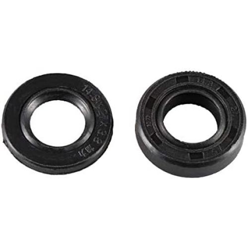 UAUS 2pcs Oil seal For 49cc 50cc 66cc 80cc 2 Stroke Engine Motorized Bike