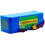 Wnicek 36V Li-Ion Battery Pack 16AH 10S 5P E-Bike Battery Battery Suitable for Motors Up to 500W with Charger and BMS Used for Airplane Models Power Tools Scooters