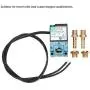 Solenoid Valve, 3 Port Valve, DC12V 5.4W Electronic Boost Control with Brass Fittings, Electric Solenoid Valve for Boost Controller 35A-AAA-DDBA-1BA