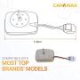WR60X10141 Refrigerator Evaporator Fan Motor Premium Replacement by Canamax - Compatible with GE Hotpoint Models - Replaces WR60X23584 AP5955766 WR60X10346 PS10063450 WR60X10045 WR60X10046 WR60X10138
