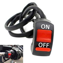 Universal Double Flash Controller Motorbike ON/Off Button Light Motorcycle Switch ATV Bike Handlebar