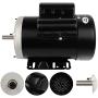 3HP Electric Motor Farm Duty Single Phase Motor 3450RPM 208-230V 56 Frame 5/8