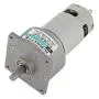 DC12V/24V 35W Mini DC Gear Motor Metal Speed Adjustable Large Torque Motor CW/CCW(12v 100rpm)