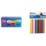 Learning Resources Primary Bucket Balance, Ages 3 and Up & Mathlink Cubes, Educational Counting Toy, Early Math Skills, Set of 100 Cubes