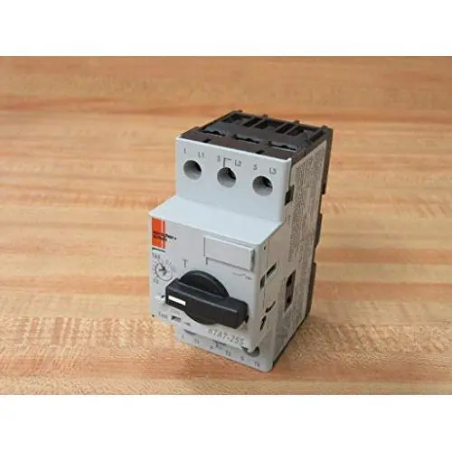 SPRECHER & SCHUH KTA7-25S-16A 10-16AMP, Motor Protect, MOUNTS to DIN Rail, HAS Rotary ON/Off Handle, Circuit Breaker, 3P, Standard Interrupting Capacity, 690VAC, Phase Loss/Overload Protection