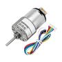 1pc Durable DC 12V 200rpm Encoder Motor Hall Encoder Motor AB Two Phases for Robot