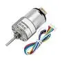1pc Durable DC 12V 200rpm Encoder Motor Hall Encoder Motor AB Two Phases for Robot