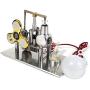 Moteur Stirling Teerwere, Modèle de Moteur Stirling avec Générateur, Expérience Scientifique, Jouet de Moteur avec Ampoule Gyroscopique Lumineuse et Dispositif de Mesure de Tension (Couleur : Or, Taille : Unique) Moteur Stirling Teerwere, Modèle de Moteur Stirling avec Générateur, Expérience Scientifique, Jouet de Moteur avec Ampoule Gyroscopique Lumineuse et Dispositif de Mesure de Tension (Couleur : Or, Taille : Unique)