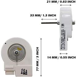 New OEM Produced for Samsung DA31-00146H Refrigerator Fan Motor by OEM Mania Replacement Part