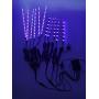 Kingshowstar 4 Pin RGB LED Controller 4-Way Motorcycle LED Replacement Remote Control for LED Motorcycle Underglow Neon Strip Light Bar