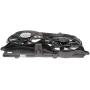 Dorman 621-392XD Dual Fan Assembly With Upgraded Controller Compatible with Select Ford / Lincoln Models (OE FIX)
