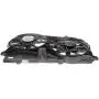 Dorman 621-392XD Dual Fan Assembly With Upgraded Controller Compatible with Select Ford / Lincoln Models (OE FIX)