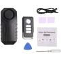 Mengshen Bicycle Alarm, Wireless Anti-Theft Burglar Security Alarm for Bike Motorcycle Car Vehicles Door Window, 113db Super Loud and Waterproof (Remote Control Included)