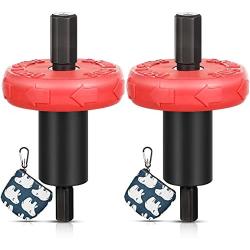 2 Pieces Electric Start Drill Bit Adapter, Engine Speed Starter Drill Bit Adapter with 2 Storage Bag for Craftsman Mower, Trimmer, Garden Cultivator, Leaf Blower, Handheld Equipment