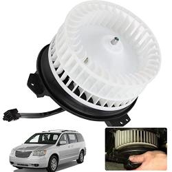 700070 HVAC Blower Motor with Fan Compatible with Dodge Caravan| Grand Caravan Chrysler Town & Country| Pacifica Replaces 4885475AC OEM Replacement AC Heater Blower Motor Assembly for Air Conditioner