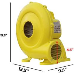 350W Bounce House Blower- Air Blower for Inflatable-Easy to Store and Portable- Suitable for Small Inflatable Bounce House/Inflatable Water Slide/Inflatable Castle/Inflatable movie screen