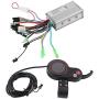 Fafeims Electric Bike Controller Box Motor Brushless Controller with LCD Display Panel for E Bike (36V)