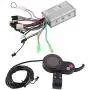 Fafeims Electric Bike Controller Box Motor Brushless Controller with LCD Display Panel for E Bike (36V)