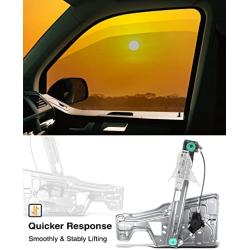 A-Premium Power Window Regulator with Motor Replacement for Chevrolet Equinox 2005-2009 Torrent 2006-2009 Front Left Driver Side