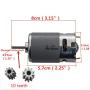Universal 550 40000RPM Electric Motor RS550 12V Motor Drive Engine Accessory for RC Car Children Ride on Toys Replacement Parts
