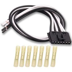 HOPUT 645-702 84645 7-Wire Pigtail Blower Motor Resistor Connector, PT2195 pt2485 Blower Motor Resistor Pigtail