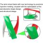 CHIXIA 800W Vertical Axis Wind Turbines Generator with MPPT Controller Lantern 3 Blades Motor Kit Energy Windmill-3blades 12v
