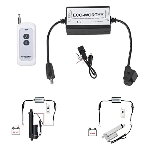 Contrôle de Course Linéaire DC8-30V Électronique LLC Télécommande Sans Fil Kit Interrupteur Moteur 5A