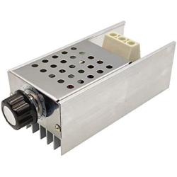 AC 110V 120V 220V 230V 10000W High Power SCR Motor Speed Controller Voltage Regulator Dimming Attemperation Thermoregulation Board