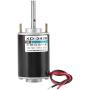 12V/24V 30W CW/CCW Permanent Magnet DC Motor Reversible Electric Gear Motor High Speed Low Noise for DIY Generator XD-3420 (12V 3000RPM)