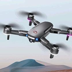 QUITOKA RC Drone Aerial Photography 5G Image Transmission Brushless Motor GPS Positioning Boy Toy Remote Control Plane with LED Light Low Battery Return