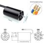 SURPASS HOBBY Rocket 4074 2250KV Brushless Motor + Water Cooling Set for RC Boat