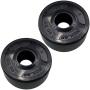WPW10195677 W10195677 Dishwasher Diverter Valve Diverter Motor Seal Grommet Gasket for Whirlpool KitchenAid Maytag Kenmore Dishwasher Diverter Seal Grommet Replacement Parts (2Pcs)