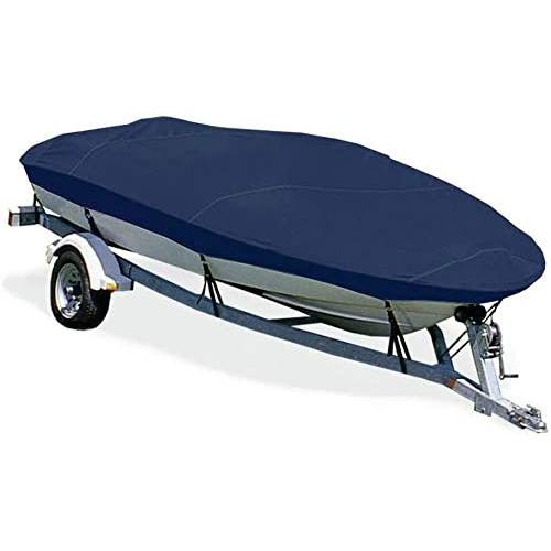 TAYLOR MADE PRODUCTS Trailerite Semi-Custom Boat Cover for Basic Fishing Boat Without Outboard Motor Hood