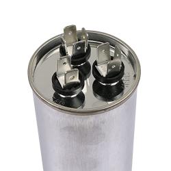 ROLEES 45+5 uF 45/5 MFD ±6% 370V/440VAC CBB65 Dual Run Circular Start Capacitor for AC Motor Run or Fan Start or Condenser Straight