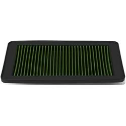 DNA Motoring AFPN-037-GN Clean Air Washable Drop In Panel Air Filter Enhance Engine Performance Power & Acceleration Improve [Compatible with 09-15 Honda Odyssey Pilot]