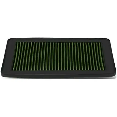 Panneau d'air filtrant Drop In DNA Motoring AFPN-037-GN : Nettoyage de l'air, Lavable, Améliore les Performances du Moteur, Puissance et Accélération [Compatible avec 09-15 Honda Odyssey Pilot]