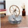 Eioflia Motor Steam Heat,Low Temperature Stirling Engine, Motor Model Cool No Steam Education Model Toy Kits Gold