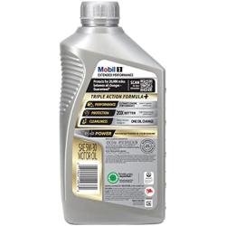 Mobil 1 Extended Performance Full Synthetic Motor Oil 5W-30, 6-pack of 1 quarts
