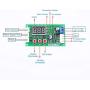 PWM Driver Module, DC 12V 24V 48V PWM 4-Wire Fan Temperature Controller Speed Governor Display Module for PC Fan/Alarm
