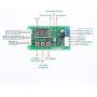 PWM Driver Module, DC 12V 24V 48V PWM 4-Wire Fan Temperature Controller Speed Governor Display Module for PC Fan/Alarm