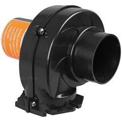 Seaflo In Line Bilge Air Blower 130CFM Boat Black Ventilation Marine 12V 2.5AMP