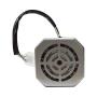 Bemonoc 110V AC Gear Reducer Motor High Speed 280 RPM 50/60HZ 120W Output Shaft 12mm & AC Speed Controller Kits for Dyeing Industrial