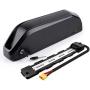 Jieoto Ebike Battery 36V 10AH 13AH Electric Bicycle Rechargeable Lithium Ion Batteries with Charger and BMS Protection Board for 200W 350W 500W Bike Battery Motor