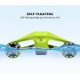 Asiwo Underwater Scooter with Action Camera Mount - Dual Motor Sea Scooter OLED Display Waterproof for Diving Swimming Snorkeling Adventures and Chasing Fish