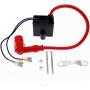 shanmu CDI Ignition Coil And Magneto for 50cc-80cc 2-Stroke Engine Motorized Bicycle Engine CDI Ignition Coil Magneto Stator Coil Spark Plug Kit